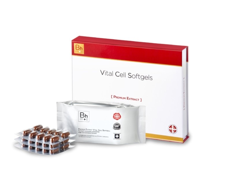 Viên uống nhau thai cừu Vital Cell Softgels Premium Extract.