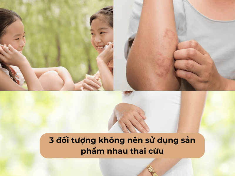 những người không nên uống nhau thai cừu