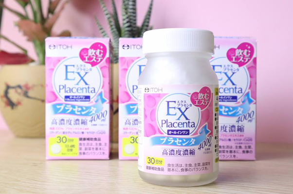 Viên uống Collagen nhau thai cừu Itoh EX Placenta 