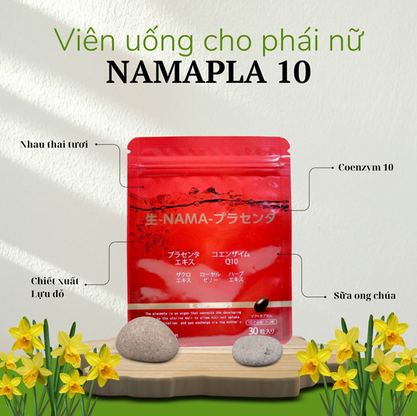 Viên uống Collagen nhau thai cừu Namapla 10 