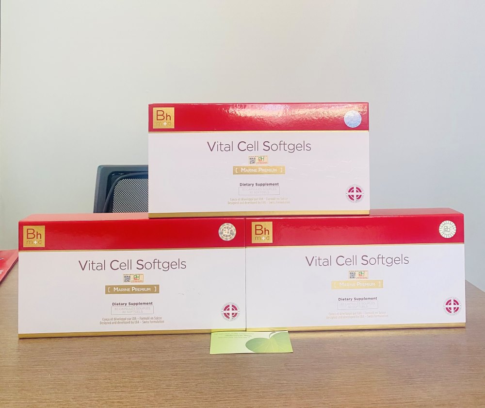 Viên uống trị nám nhau thai cừu Vital Cell Softgels