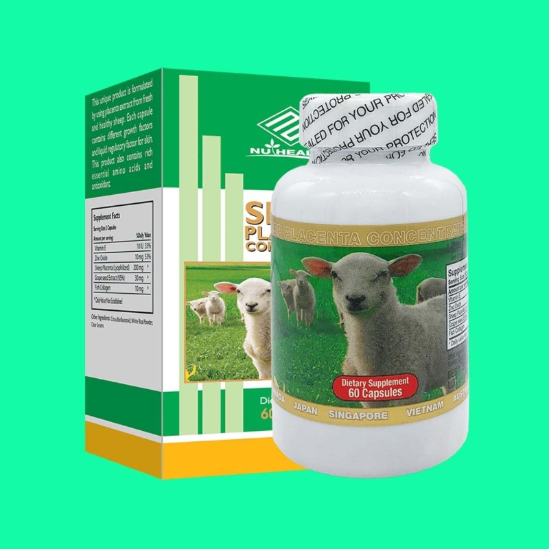 Tìm hiểu viên uống nhau thai cừu trị nám Sheep Placenta