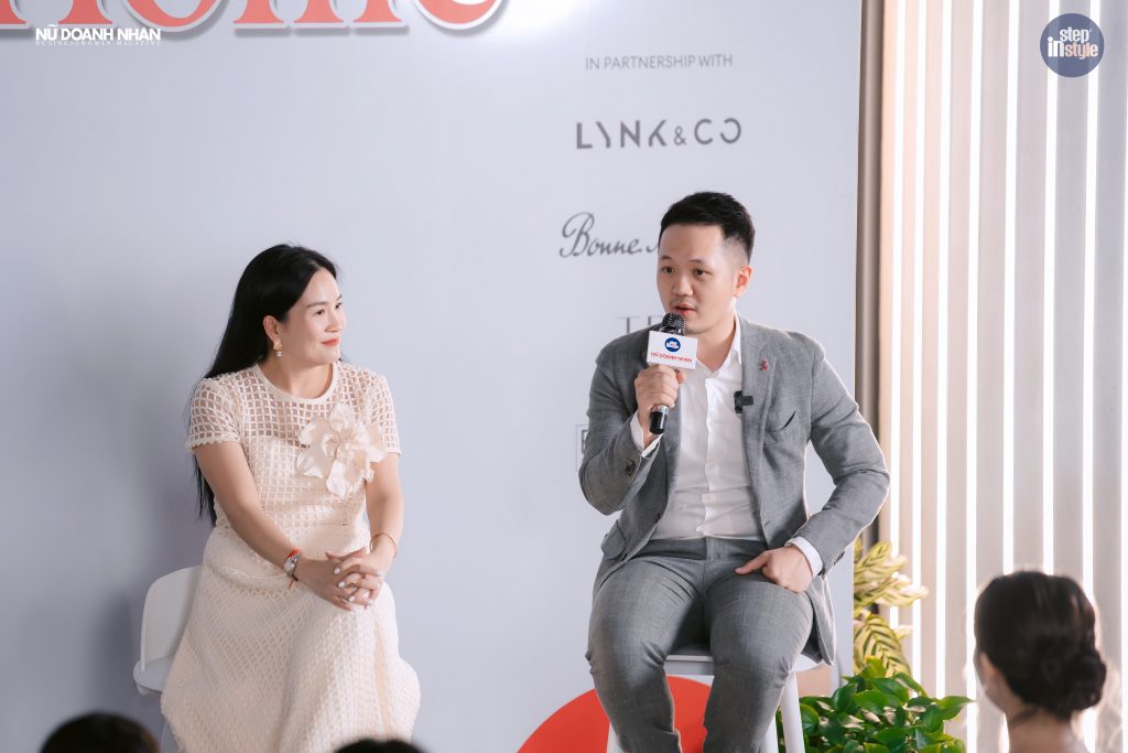 Doanh nhân Lê Anh Thơ và CEO Minh Nguyễn