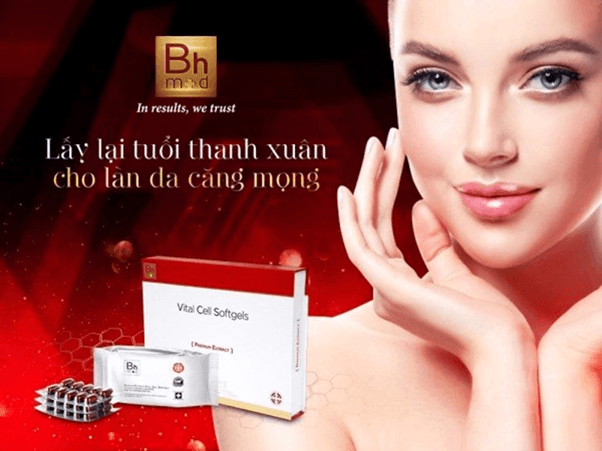 Trẻ hóa da từ bên trong với Viên uống nhau thai cừu Vital Cell Softgels Premium Extract